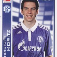 Schalke 04 Topps Sammelbild 2010 Christoph Moritz Bildnummer 374