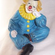 Alte Harlekin / Clown Figur