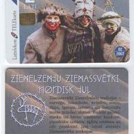 Lettland. 2000. Masken, Weihnachten