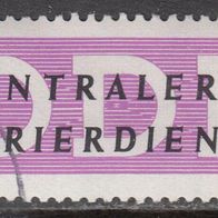 DDR Zentraler Kurierdienst B II gestempelt #006778
