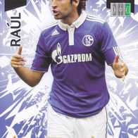 Schalke 04 Panini Trading Card Champions League 2010 Raul Nr.292