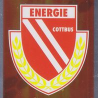Energie Cottbus Topps Match Attax Trading Card 2008 Vereinslogo Glitzerkarte Nr.383