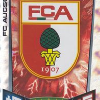 FC Augsburg Topps Match Attax Trading Card 2013 Vereinslogo Glitzer Nr.1