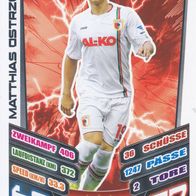 FC Augsburg Topps Match Attax Trading Card 2013 Matthias Ostrzolek Nr.6