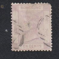 Hongkong Freimarke " Queen Victoria " Michelnr. 33 o