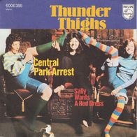 Thunder Thighs - Central Park Arrest / Sally Wants...- 7" - Philips 6006 386 (D) 1974