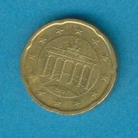 Deutschland 20 Cent 2007 A