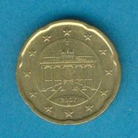 Deutschland 20 Cent 2007 G