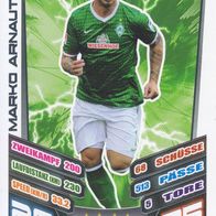 Werder Bremen Topps Match Attax Trading Card 2013 Marko Arnautovic Nr.72