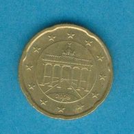 Deutschland 20 Cent 2009 F