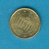 Deutschland 20 Cent 2016 A