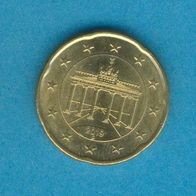 Deutschland 20 Cent 2019 D