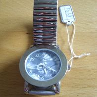 Uhr-20 Armbanduhr, Herrenuhr, Damenuhr, mit Zugarmband, Flexo Band, Unisex Uhr 