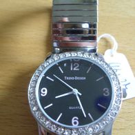 Uhr-27 Armbanduhr, Herrenuhr, Damenuhr, mit Zugarmband, Flexo Band, Unisex Uhr 