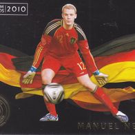 Panini Trading Card Fussball WM 2010 Team Card Manuel Neuer Nr.31