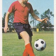 1. FC Nürnberg Bergmann Trading Card 1968 Fritz Popp B48