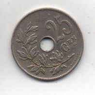 Münze Belgien 25 Centimes 1926