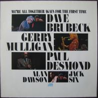 Dave Brubeck, Gerry Mulligan, Paul Desmond u.a. - we´re all together - LP - 1973