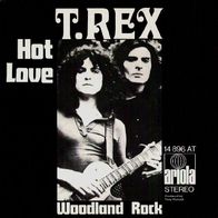 T. Rex - Hot Love / Woodland Rock - 7" - Ariola 14 896 AT (D) 1971