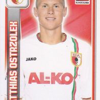 FC Augsburg Topps Sammelbild 2013 Matthias Ostrzolek Bildnummer 9