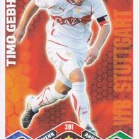 VFB Stuttgart Topps Match Attax Trading Card 2010 Timo Gebhart Nr.301