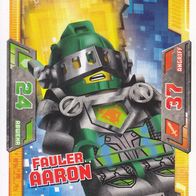 Lego Nexo Knights Trading Card 2016 Fauler Aaron Nr.22