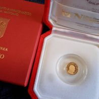 Vatikan 2015 10 Euro Gold Gedenkmünze Die Taufe