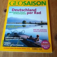 GEO Saison Zeitschrift Deutschland per Rad April 2007