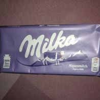 Schokoladenpapier Milka Alpenmilch 100g Tafel Jahr 2020 für Sammler