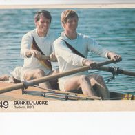Gunkel / Lucke DDR Rudern Olympia 1972 München Bild #249