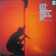 U2 - under a blood red sky - Live - LP - 1983 - Incl: "sunday bloody sunday" - Bono