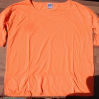neon-orangefarbenes T-Shirt von Vero Moda Gr S