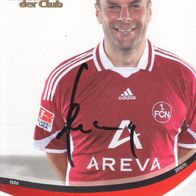 1. FC Nürnberg Autogrammkarte 2010 Dieter Hecking