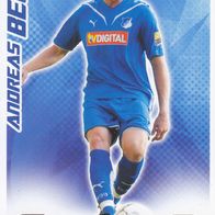 TSG Hoffenheim Topps Match Attax Trading Card 2009 Andreas Beck Nr.146