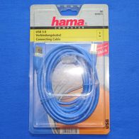 Hama - USB 3.0 Verbindungskabel 5Gbit/ s. A-B Stecker. 5 meter