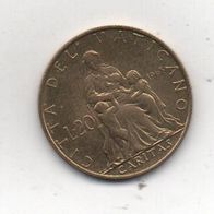 Münze Vatikan 20 Lire 1963