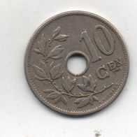 Münze Belgien 10 Centimes 1904