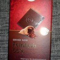 Schokoladenpapier GEPA Feinherb 55% GRAND NOIR 100g Papier für Sammler Jahr 2020
