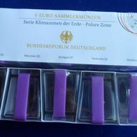 Deutschland BRD 2021 5 Euro PP A - J Sondermünzen Polare Zone