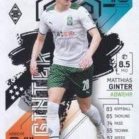 Bor. Mönchengladbach Topps Trading Card 2021 Matthias Ginter Nr.275