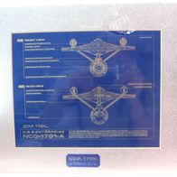 Star Trek U.S.S. Enterprise NCC-1701-A ChromArt Print - OVP -beschädigter Rahmen