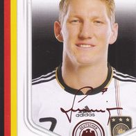 Panini Trading Card Fussball WM 2010 Team Card Bastian Schweinsteiger Nr.16