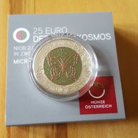25 Euro Silber-Niob Österreich 2017 (Mikrokosmos)