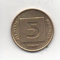 Münze Israel 5 Agorot