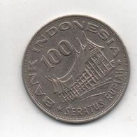 Münze Indonesien 100 Rupiah 1978.