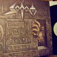Sodom - Better off dead - ´90 Steamhammer Lp + merchandise card - n. mint !