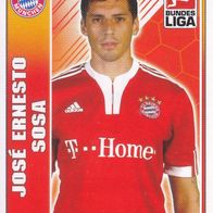 Bayern München Topps Sammelbild 2009 Jose Ernesto Sosa Bildnummer 327