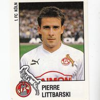 Panini Fussball 1988 Pierre Littbarski 1. FC Köln Bild Nr 167