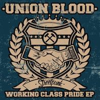 Union Blood - Working Class Pride 7" (2017) Limited Yellow Vinyl / Spanien Oi-Punk