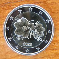 Finnland / Suomi 2020 2 Euro regulär, unzirkuliert aus KMS aus Finland